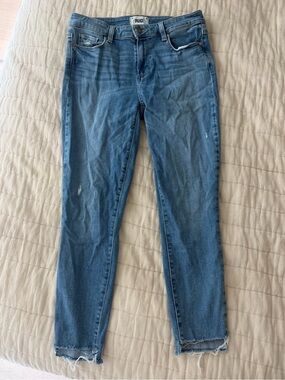 PAIGE low rise Cropped Skinny Jeans